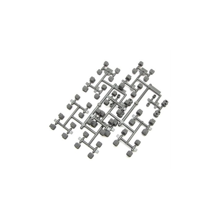 SW228001DG SWORKz Durable Plastic Inserts Set Grey (2Set)