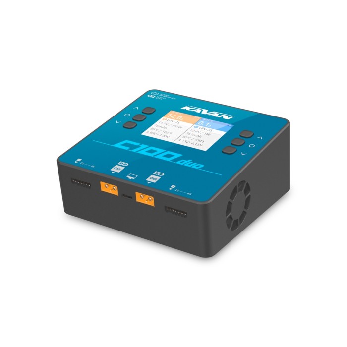 KAV341100 KAVAN C100 Duo Charger with Balancer 2x 500W