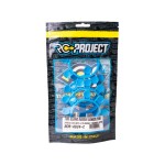 RCPJ-A024-C RCPJ-A024-W  TIRE GLUING RUBBER BANDS CYAN