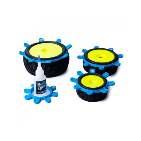 RCPJ-A024-C RCPJ-A024-W  TIRE GLUING RUBBER BANDS CYAN