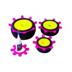 RCPJ-A024-P TIRE GLUING RUBBER BANDS PINK