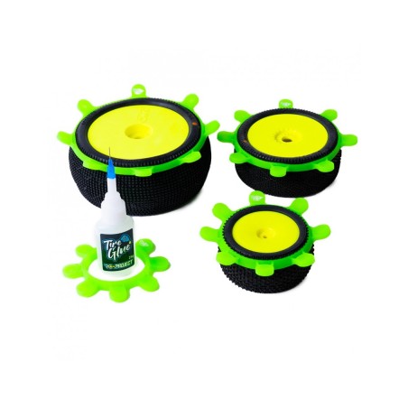 RCPJ-A024-G TIRE GLUING RUBBER BANDS GREEN