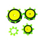RCPJ-A024-G TIRE GLUING RUBBER BANDS GREEN
