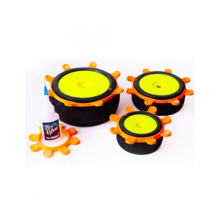 RCPJ-A024-O TIRE GLUING RUBBER BANDS ORANGE