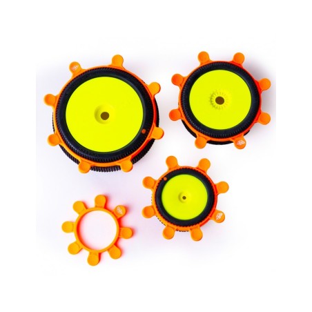 RCPJ-A024-O TIRE GLUING RUBBER BANDS ORANGE