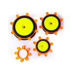 RCPJ-A024-O TIRE GLUING RUBBER BANDS ORANGE