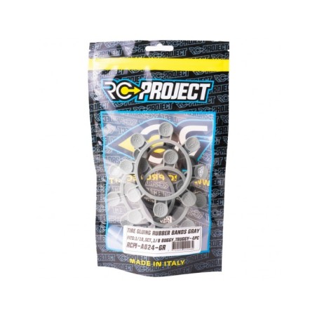 RCPJ-A024-GR TIRE GLUING RUBBER BANDS GRAY