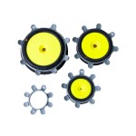 RCPJ-A024-GR TIRE GLUING RUBBER BANDS GRAY