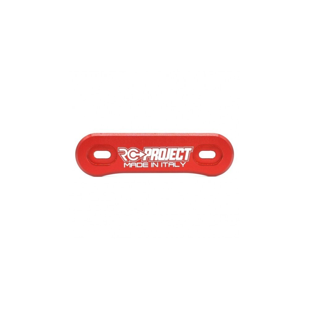 RCPJ-A007-R ONE PIECE WING BUTTON IN ERGAL 7075 T6 RED