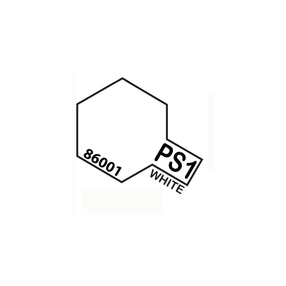 TAMIYA PS01 SPRAY x POLICARB. White