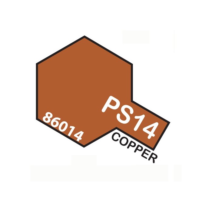 TAMIYA PS14 SPRAY x POLICARB. Copper