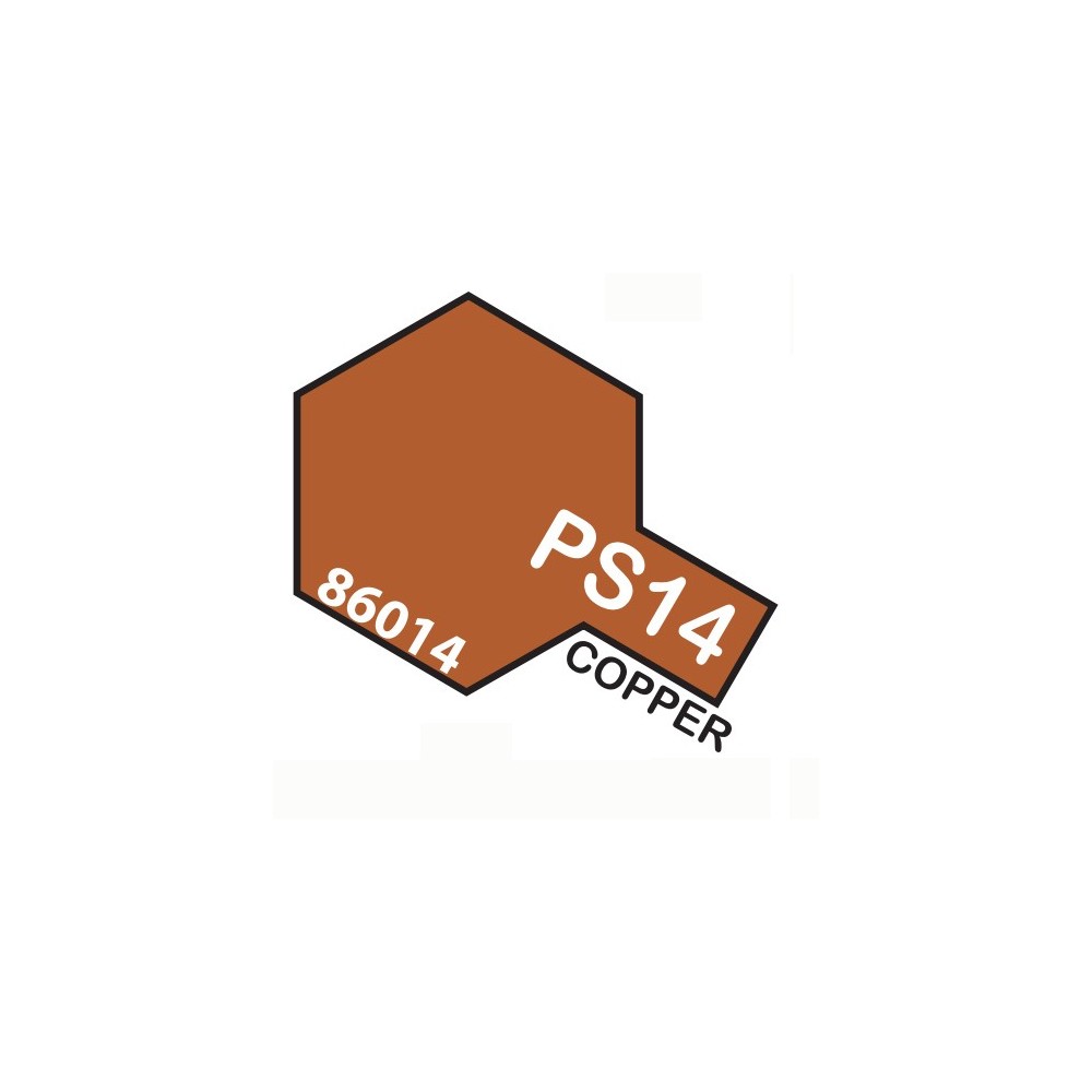 TAMIYA PS14 SPRAY x POLICARB. Copper