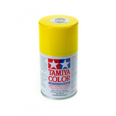 TAMIYA PS06 SPRAY x POLICARB. Yellow