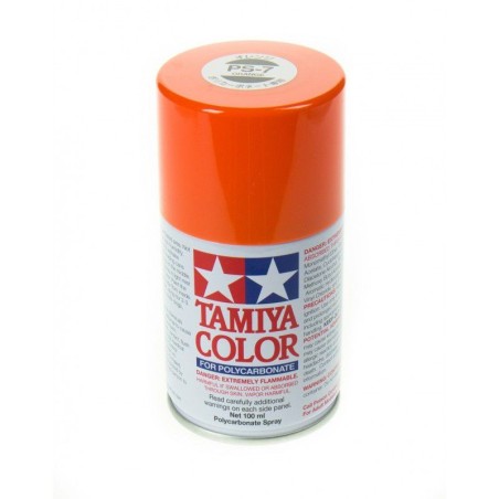 TAMIYA PS07 SPRAY x POLICARB. Orange