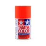 TAMIYA PS20 SPRAY x POLICARB. Fluor. Red