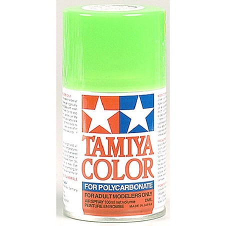 TAMIYA PS28 SPRAY x POLICARB. Fluor.Green