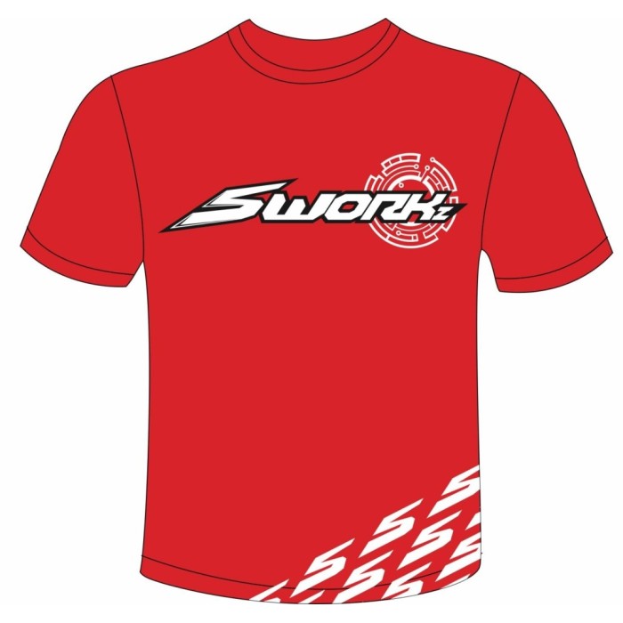 SW970024XL SWORKz Original Red T-Shirt XL