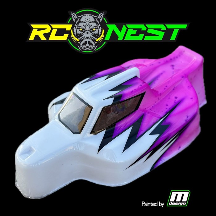 RCN-018 CARROZZERIA PAINTED FUXIA BY MONOCHROME DESIGN "BOARS-1" ADATT