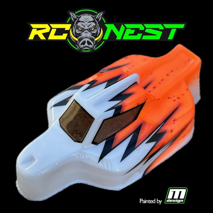 RCN-019 CARROZZERIA PAINTED ORANGE BY MONOCHROME DESIGN "BOARS-1" ADAT
