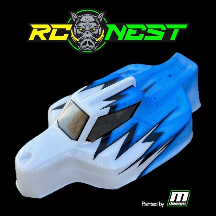 RCN-021 CARROZZERIA PAINTED LIGHT BLUE BY MONOCHROME DESIGN "BOARS-1"