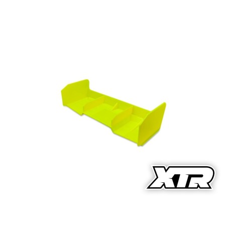 XTR-0322  XTR RACING  1/8 OFF ROAD WING "AERO" YELLOW 1PCS