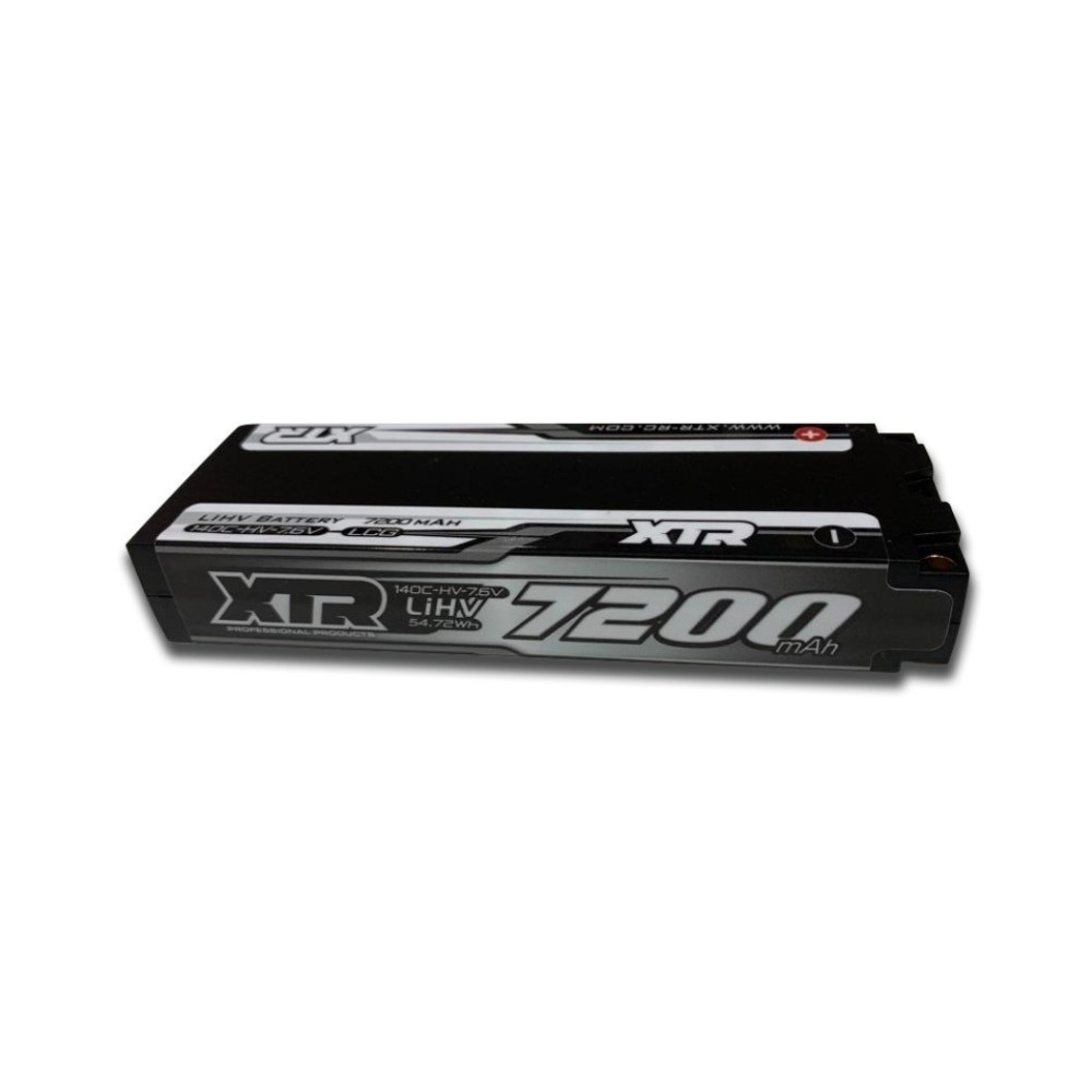 XTR-0266 BATTERY 2S LIHV 7200MHA 7.6HV 5MM 140C LCG