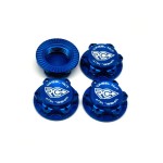 RCPJ-A033-BU RC-Project Wheel Nuts Fine Thread (M12x1) BLUE