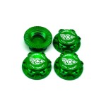 RCPJ-A033-GN RC-Project Wheel Nuts Fine Thread (M12x1) GREEN