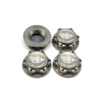RCPJ-A033-GY RC-Project Wheel Nuts Fine Thread (M12x1) GRAY