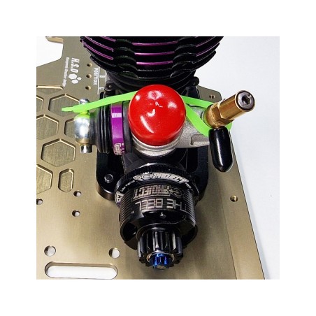 A036-GN RC-Project Carburetor Rubber Band (2) GREEN