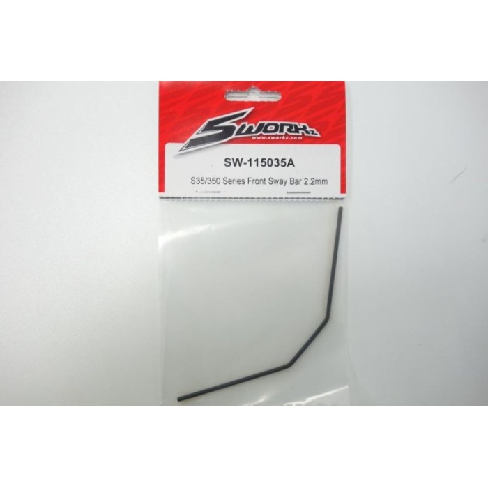 SW115035A SWORKz Front Sway Bar 2.2mm